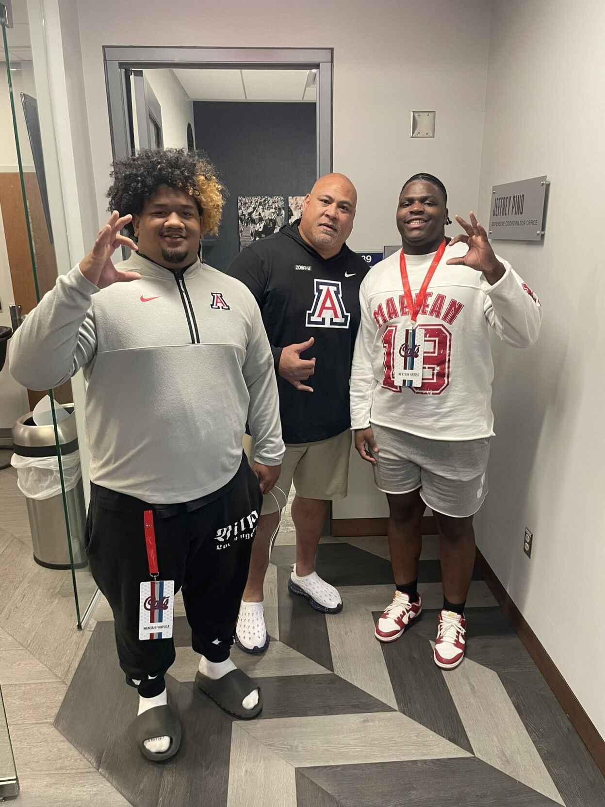Manoah Faupusa and Keytrin Harris