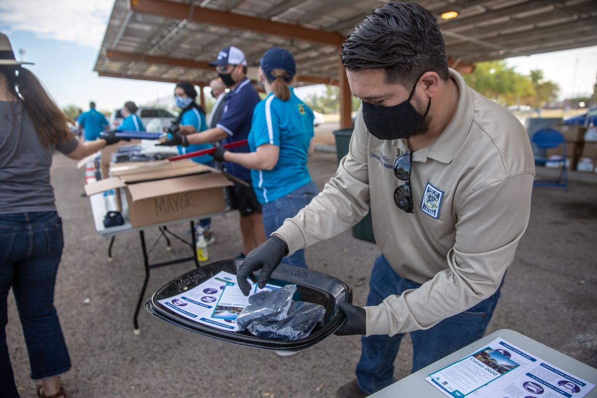 Mask distribution, COVID-19