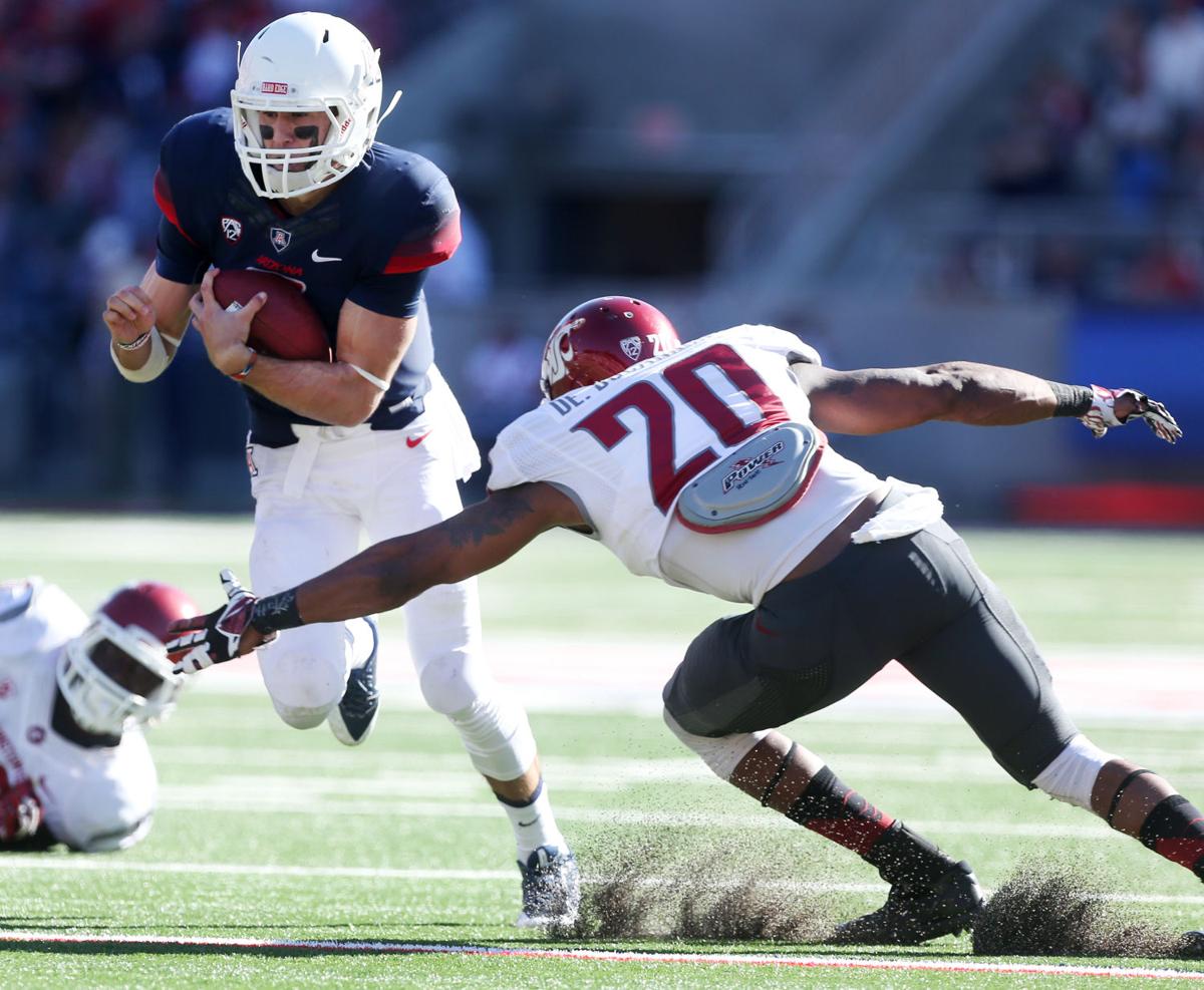 UA sports Throwback Thursday Arizona vs. Washington State 2013