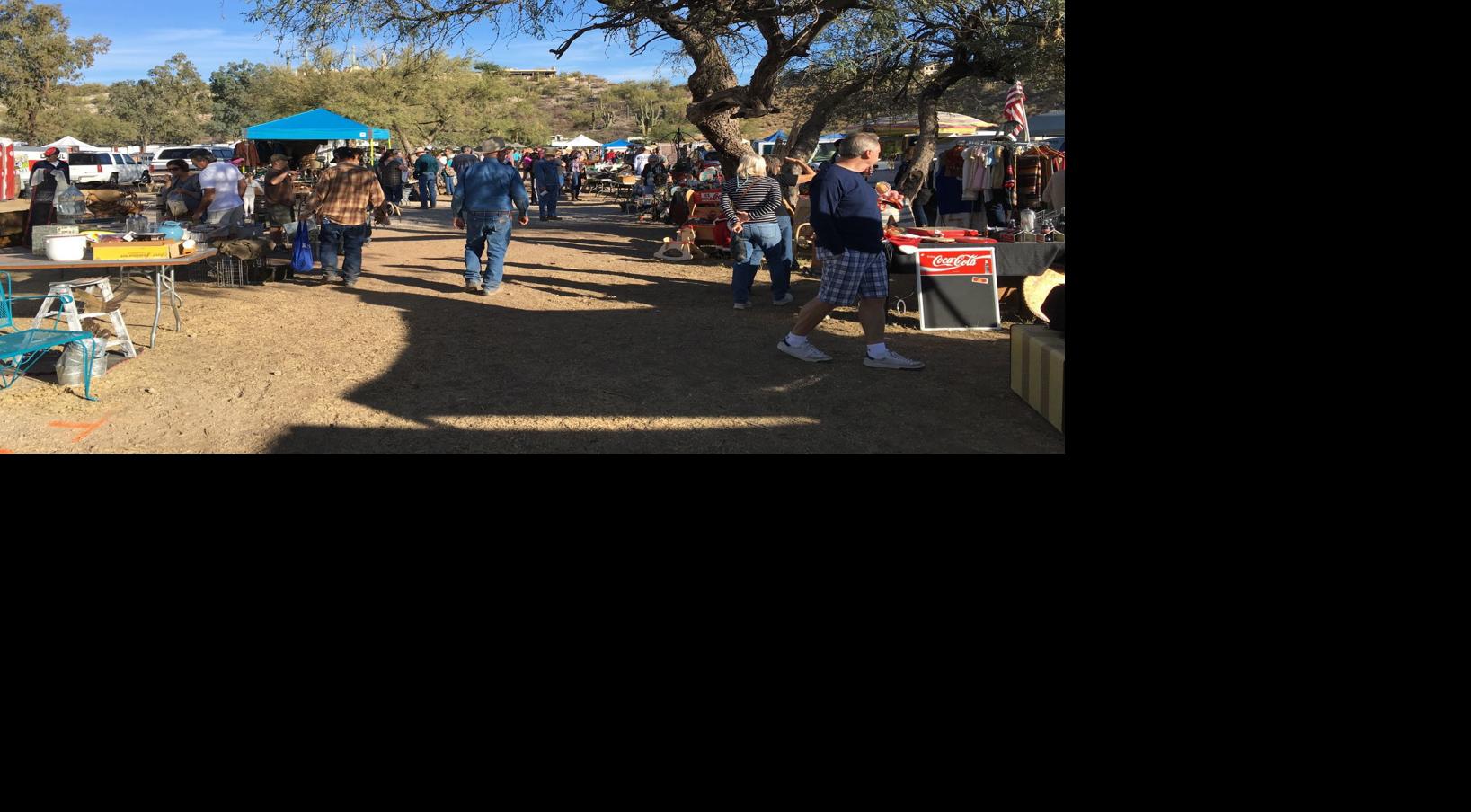Antique/vintage fair at Medella Vina Ranch