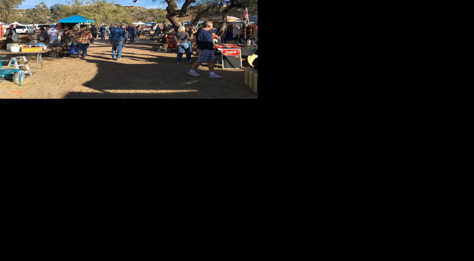 Antique/vintage fair at Medella Vina Ranch