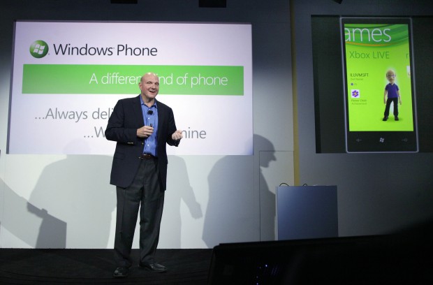 Microsoft debuts latest entry in cell-phone software market   