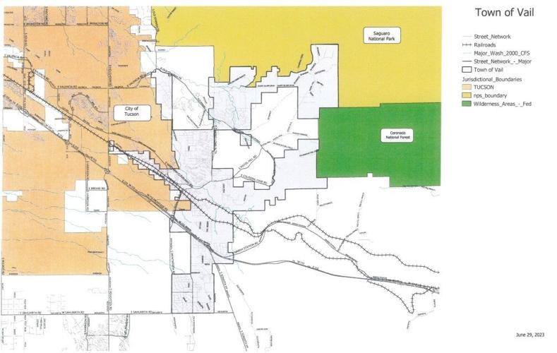 Town of Vail boundaries