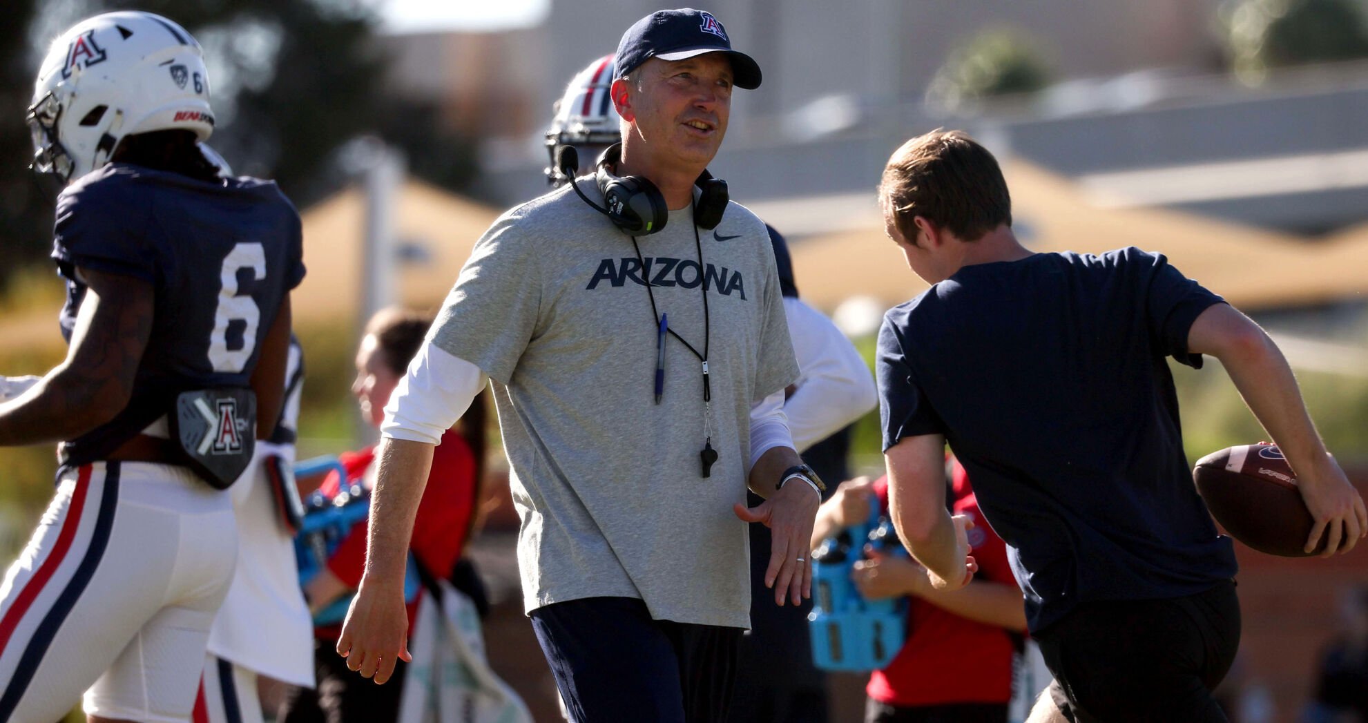 Arizona spring football practice (copy)