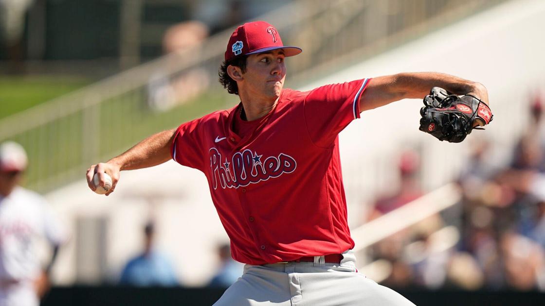 Phillies’ prospect Painter dazzles with heat in spring debut