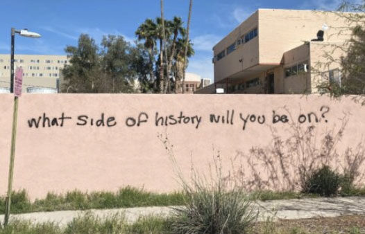Alpha Epsilon Pi house vandalized