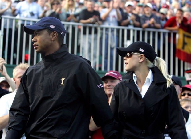 Tiger Woods and Lindsey Vonn