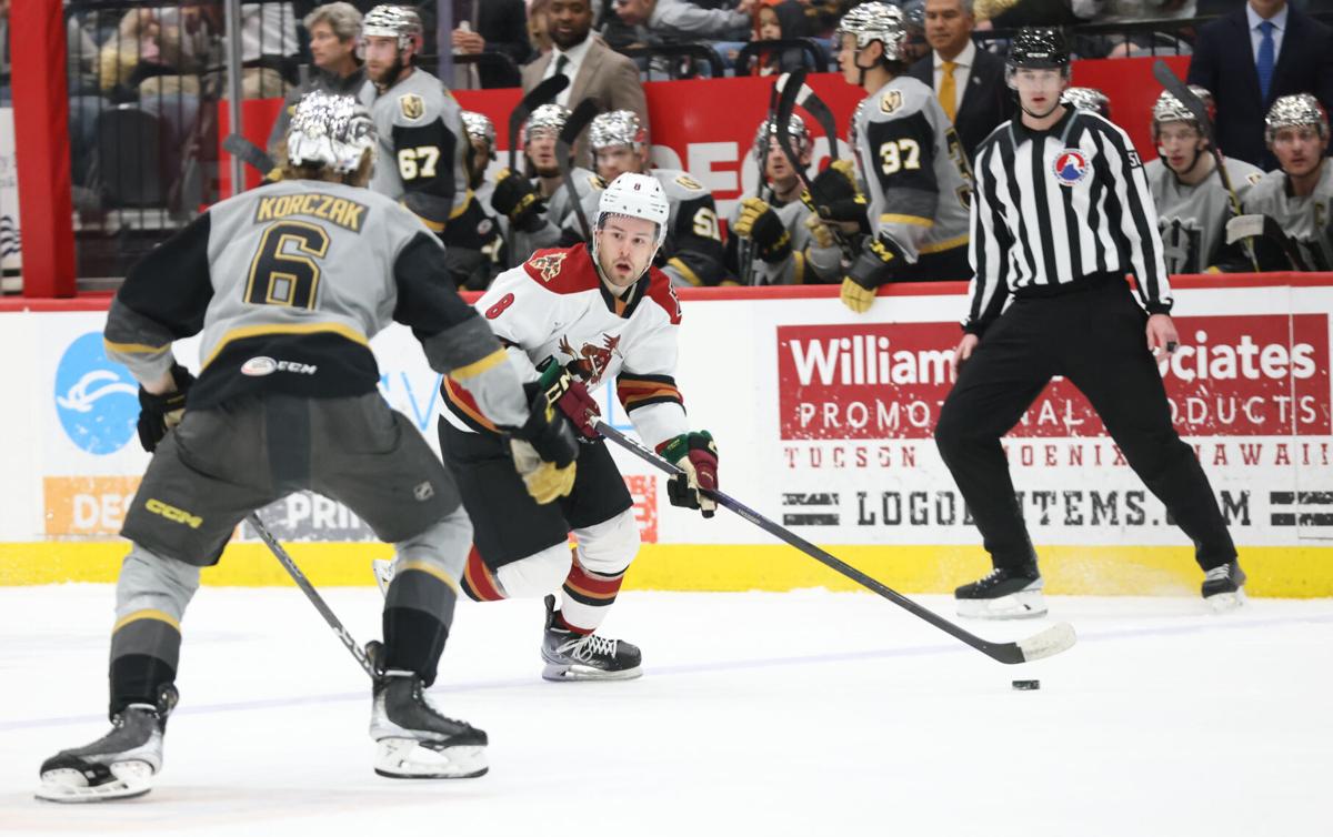 Tucson Roadrunners vs. Henderson Silver Knights | Michael Carcone | Sunday, Feb. 19, 2023 (copy)