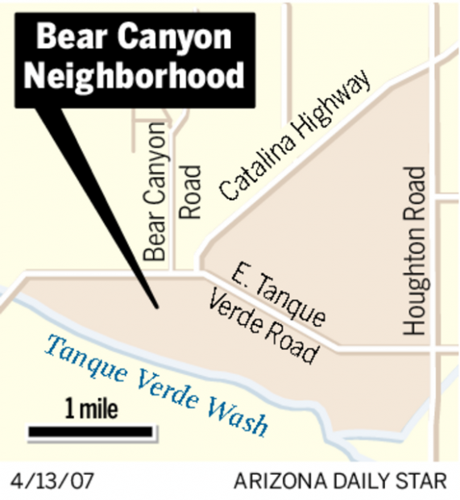 Bear Canyon a good place to saddle up  