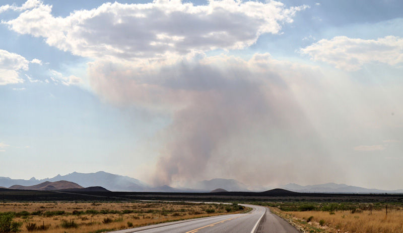 The Dragoon Fire and Lizard Fire