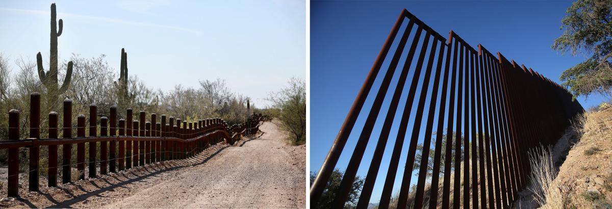 Image result for old border wall fencing