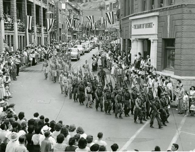 Bisbee parade upright
