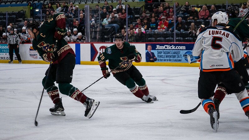 Tucson Roadrunners Cameron Hebig