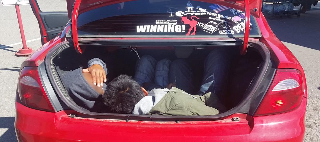 Trunk smuggling attempts