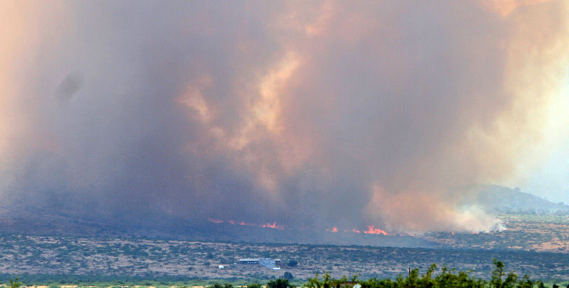 The Dragoon Fire and Lizard Fire