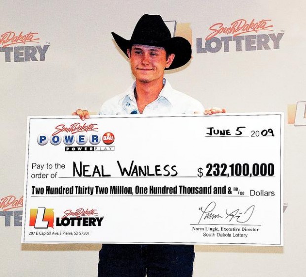 Rancher claims huge Winner, SD, jackpot  