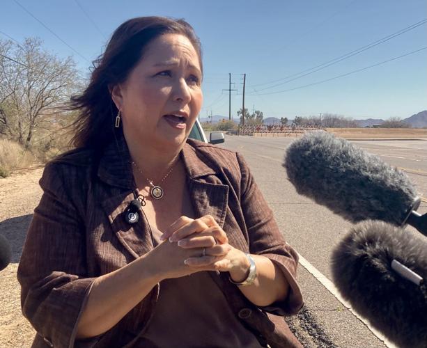 Adelita Grijalva at Eloy