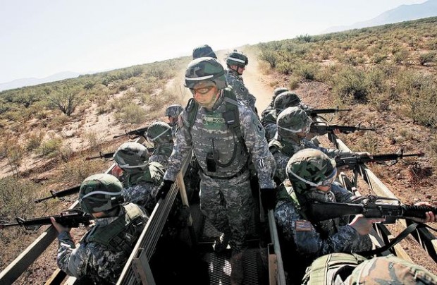 Intelligence GIs get crash course in battle  
