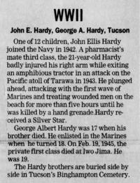 Nov. 12, 2001: Hardy brothers death article