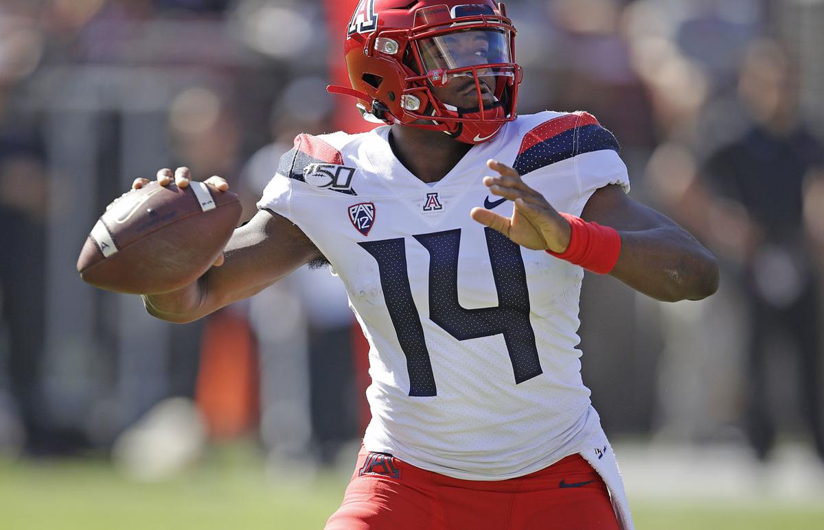 Undrafted Arizona Wildcats Quarterback Khalil Tate Headed To