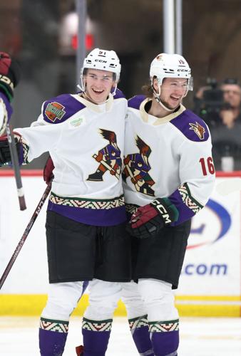 Tucson Roadrunners | Josh Doan | Ryan McGregor | April 9, 2023 (copy)