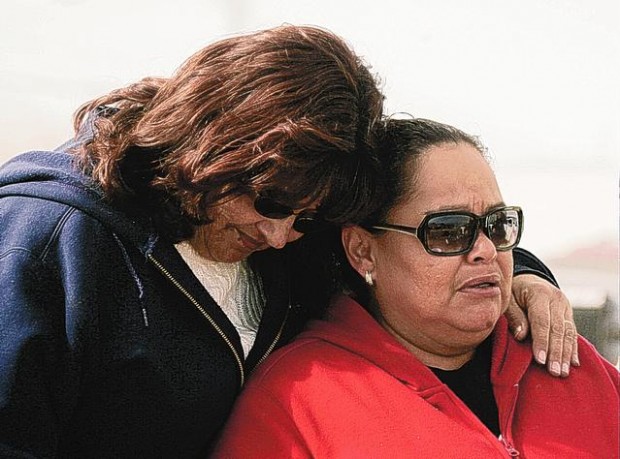 San Manuel smelter stacks toppled  