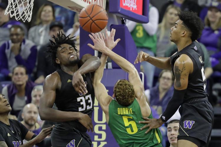 Oregon Washington Basketball