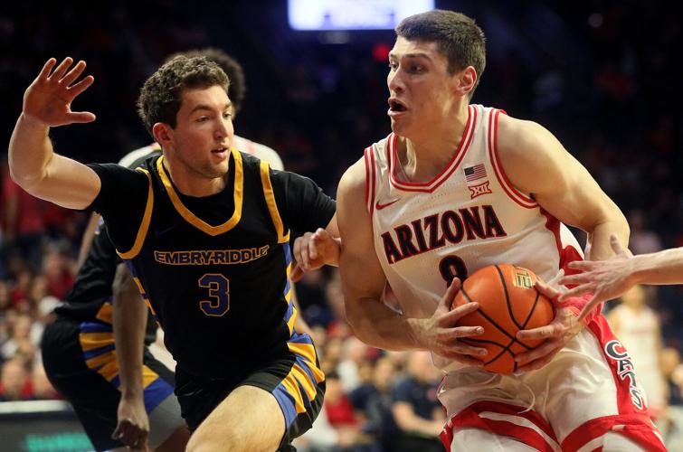 Arizona (13) men's basketball vs. Embry-Riddle exhibition game