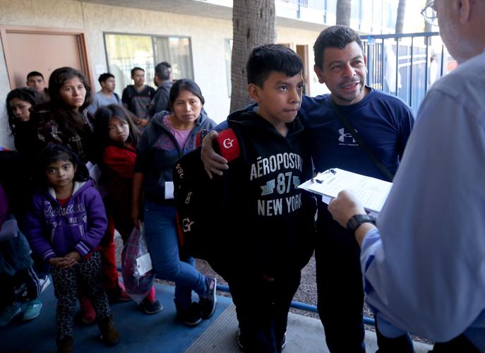 Families released by ICE