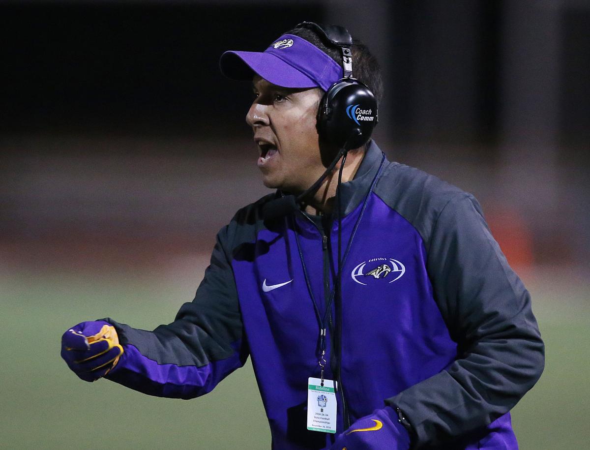 Sabino vs. Queen Creek American Leadership Academy in the 3A high school football championship