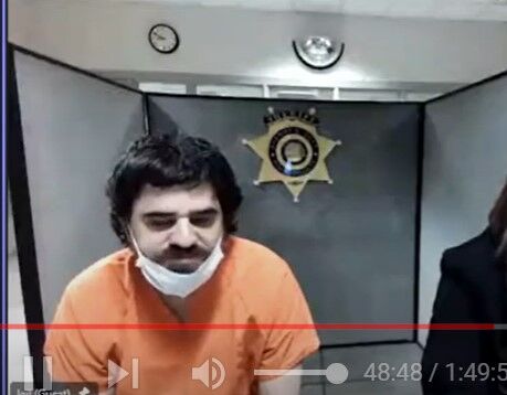 Murad Dervish video arraignment