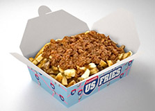 Poutine with Italian accents