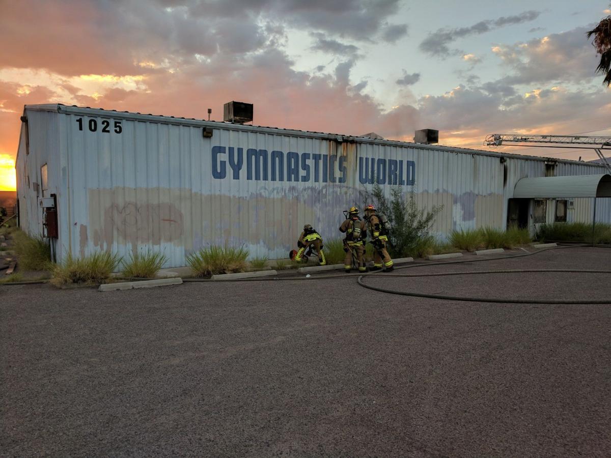 storage building fire