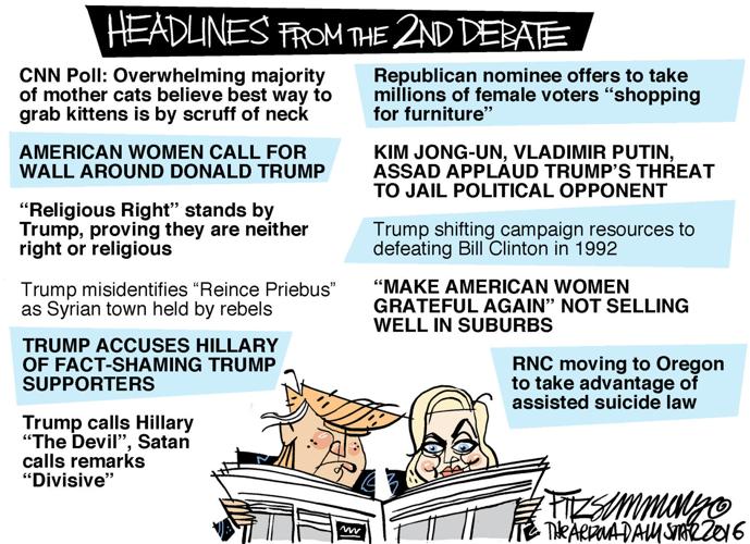 Daily Fitz Cartoon: Debate 2