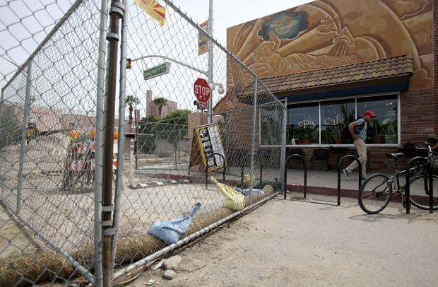 Extended streetcar construction hurting businesses along route    