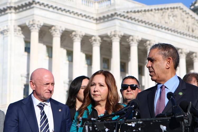 Dems press House Speaker Johnson — again — to seat Grijalva