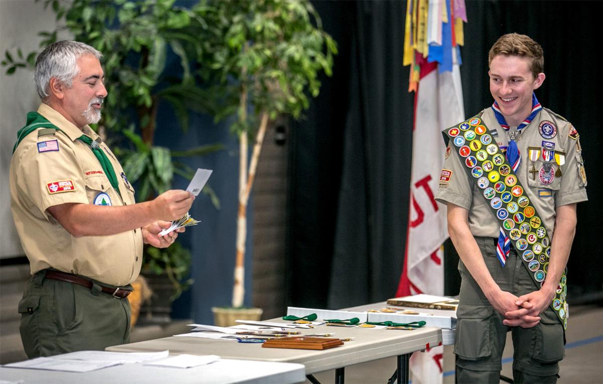 Eagle Scout Ray Langlais