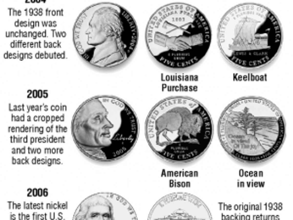 New Nickels Ready To Circulate