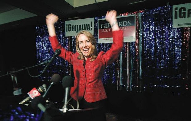 Giffords wins contentious race  