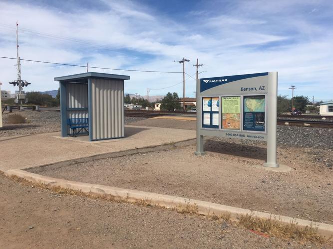 Amtrak stop in Benson