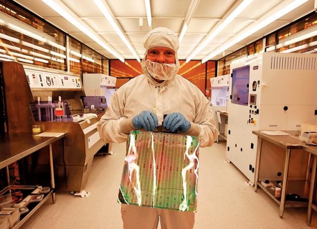 Imagine a printer churning out microchips  