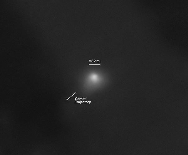 comet 3I/ATLAS labeled