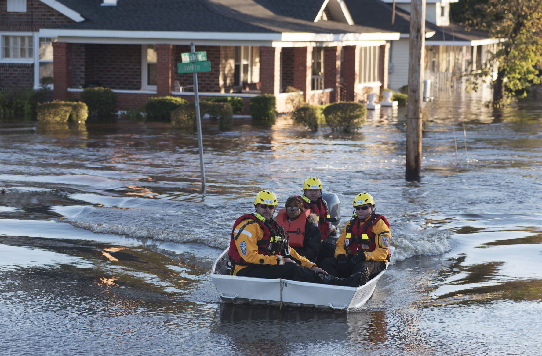 Photos: N. Carolina Submerged After Hurricane Matthew | National News ...