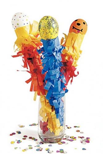 It's easy to make Mexican eggshells  