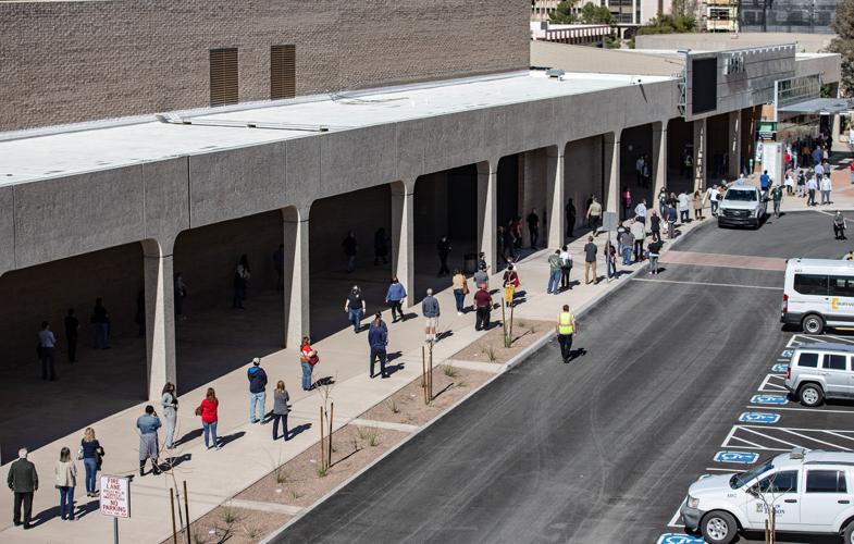 Vaccinations, COVID-19, Tucson Convention Center