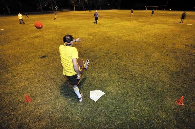 Playing like kids again  