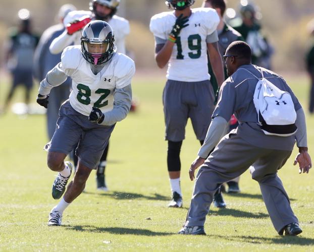 Colorado State Rams football practice
