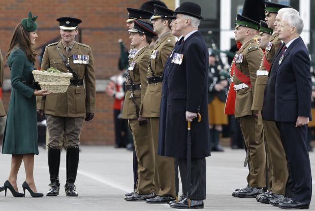 Britain Royal St Patricks Day Parade