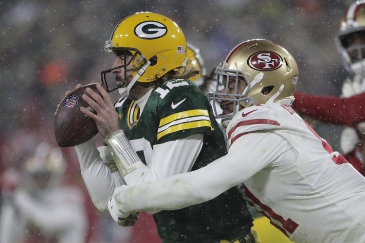 APTOPIX 49ers Packers Football