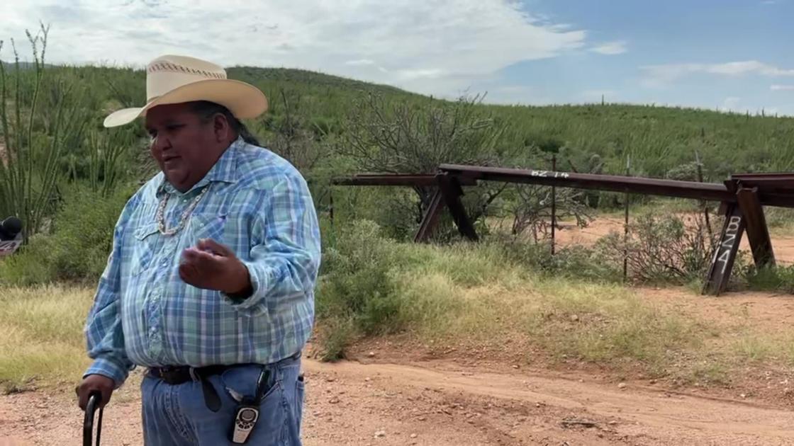 Tohono O'odham Tribal Chairman Verlon Jose